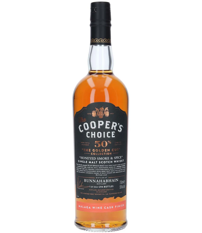 Bunnahabhain ''Honeyed Smoke & Spice'' Cooper's Choice Golden Cut 0,70 ltr 50%