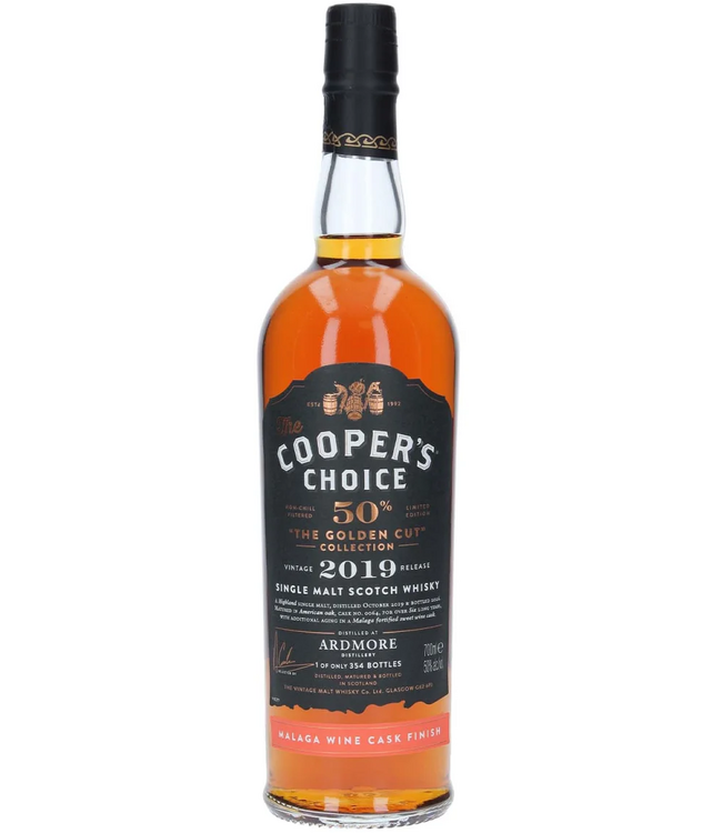 Ardmore 6 Years Old 2019 Cooper's Choice Golden Cut 0,70 ltr 50%