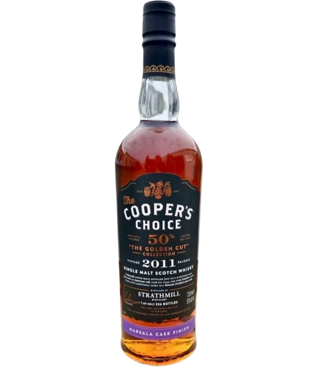 Strathmill 14 Years Old 2011 Cooper's Choice Golden Cut 0,70 ltr 50%