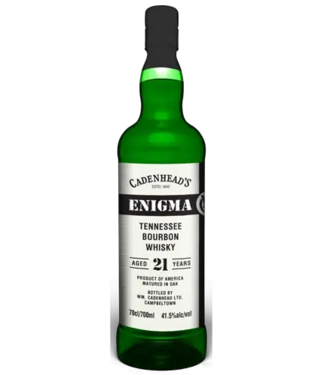 Tennessee Enigma Tennessee Bourbon 21 Years Old 2003 Cadenhead 0.70 ltr 41.5%