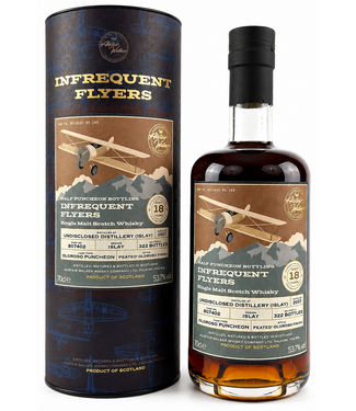Undisclosed Islay 18 Years Old 2007 Infrequent Flyers 0,70 ltr 53,7%