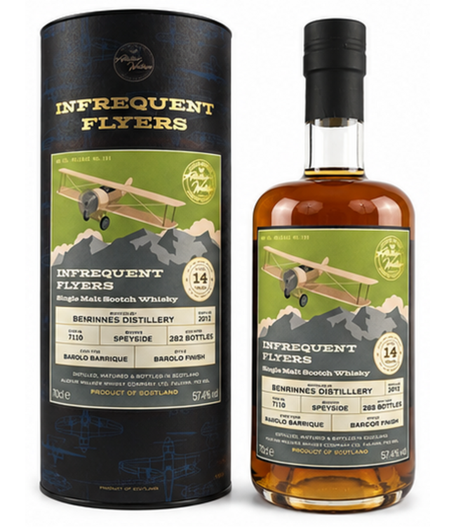 Benrinnes 14 Years Old 2012 Infrequent Flyers 0,70 ltr 57,4%