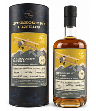 Undisclosed Speyside Distillery 27 Years Old 1998 Infrequent Flyers 0,70 ltr 53,6%