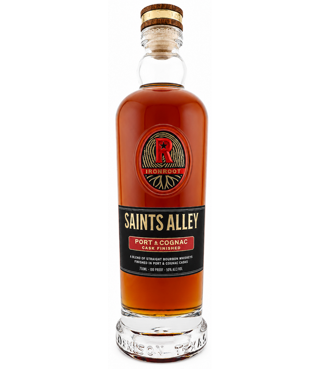 Ironroot Saint Alley Port & Cognac Cask Finished 0,75 ltr 50%