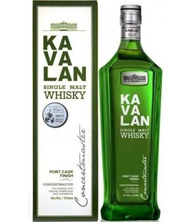 Kavalan Port Cask Finish Concertmaster 0,70 ltr 40%