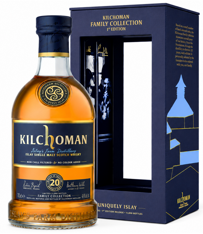 Kilchoman 20 Years Old Family Collection 0,70 ltr 49,9%
