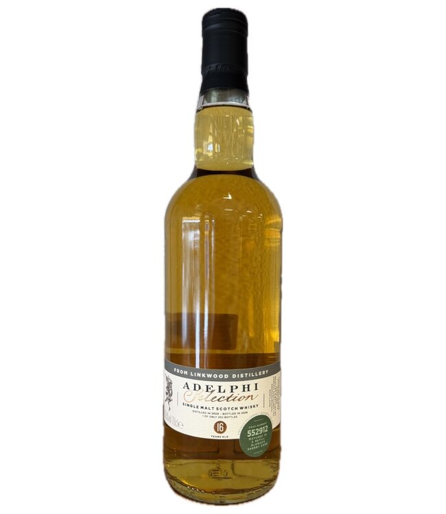 Adelphi Linkwood 16 Years Old 2009 0,70 ltr 53,1%