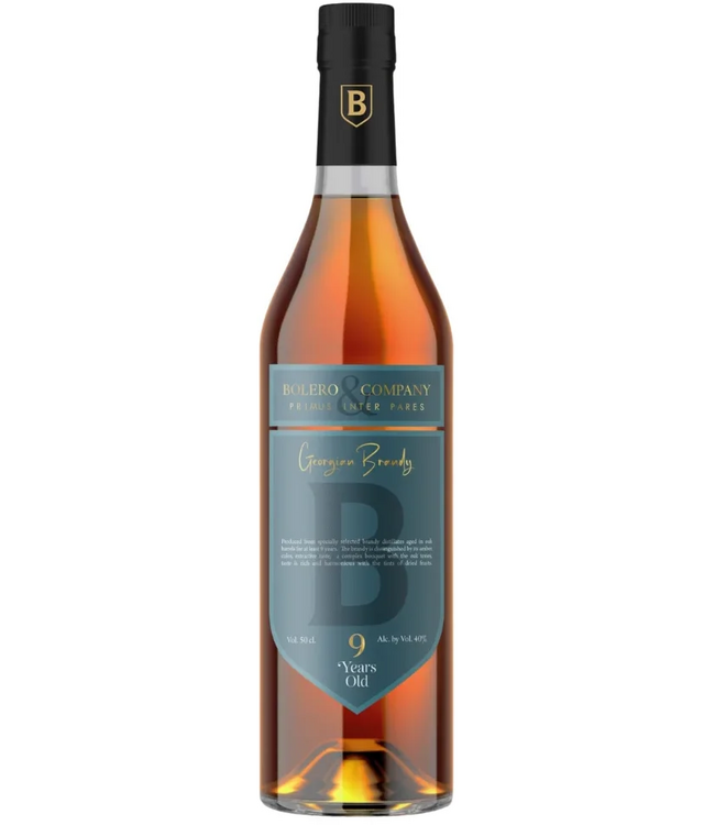 Bolero & Company Georgian Brandy 9 Years Old 0,50 ltr 40%