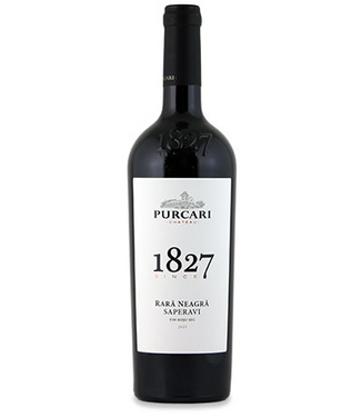 Purcari Château Purcari 1827 Rară Neagră – Saperavi 2023 0,75 ltr 12,5%