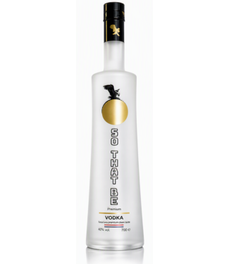 So That Be So That Be Premium Vodka 0,70 ltr 40%