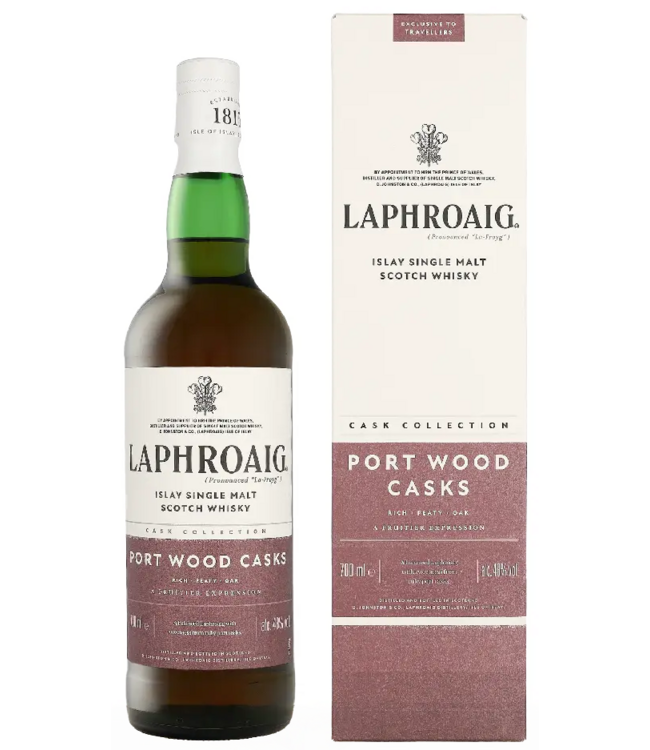 Laphroaig Port Wood Casks 0,70 ltr 48%