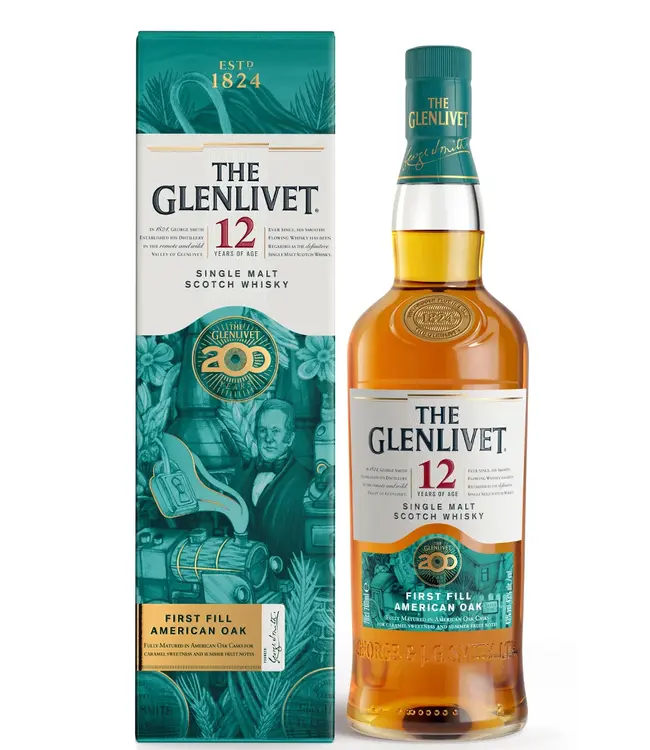 The Glenlivet 12 Years Old First Fill American Oak 0,70 ltr 43%