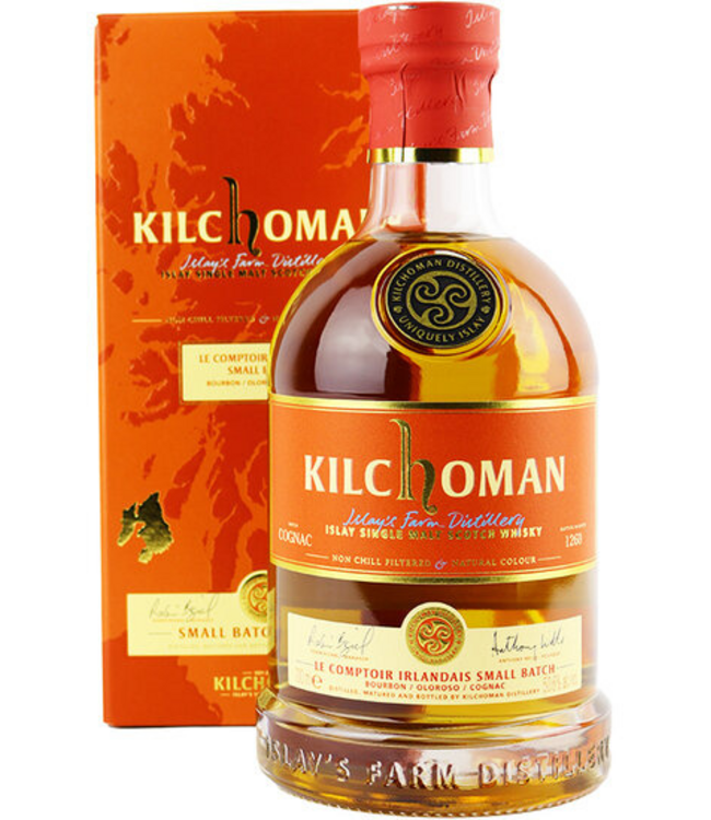Kilchoman Small Batch Cognac Finish 0,70 ltr 50,6%
