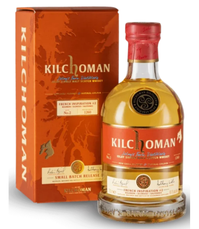 Kilchoman Small Batch French Inspiration #2 0,70 ltr 49,1%