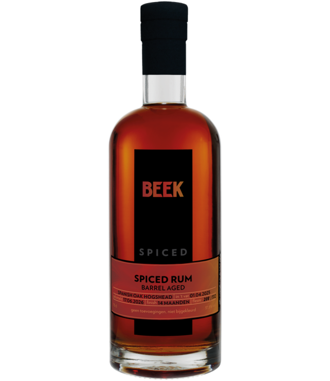 Beek Spiced Rum Spanish Barrel Aged 0,70 ltr 37,9%