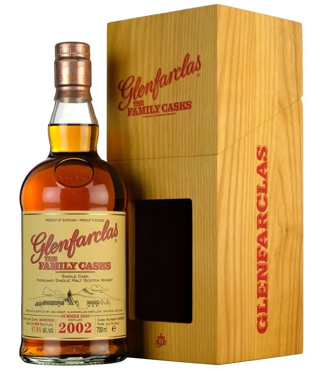 Glenfarclas Family Casks 2002 Summer Release 2020 Cask 900285 0,70 ltr 57,8%