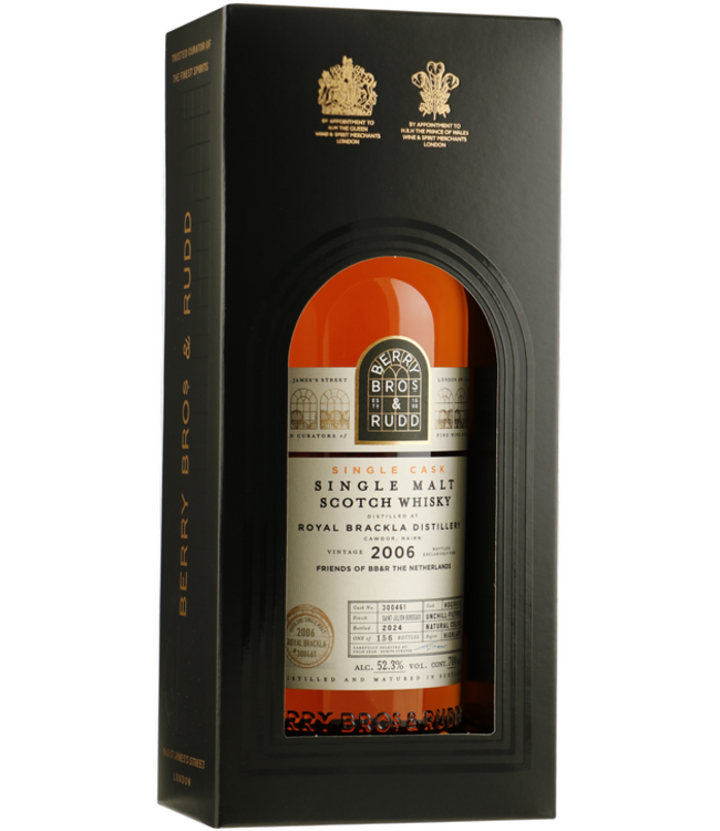 Royal Brackla 2006 Berry Bros & Rudd Friends Bottling 0,70 ltr 52,3%