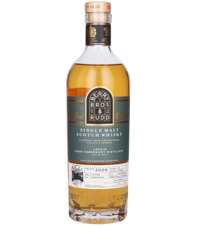 Ledaig 2009 Berry Bros & Rudd 0,70 ltr 58,1%