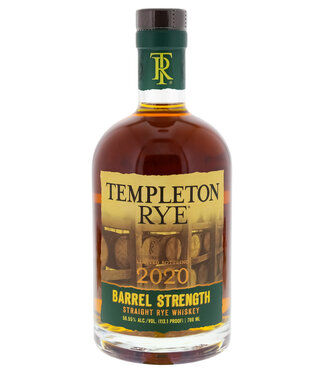 Templeton Barrel Strength Limited Bottling 2020 Straight Rye Whiskey 0,70 ltr 56,55%