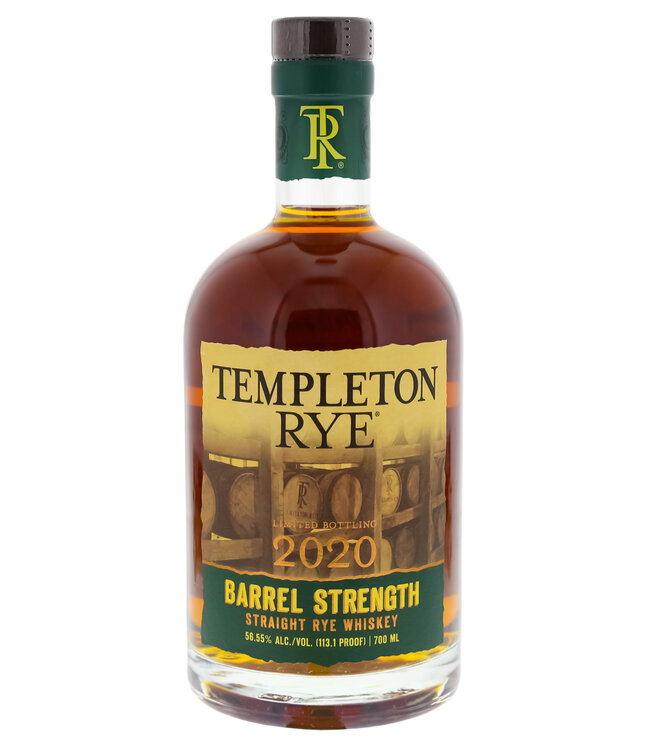 Templeton Barrel Strength Limited Bottling 2020 Straight Rye Whiskey 0,70 ltr 56,55%