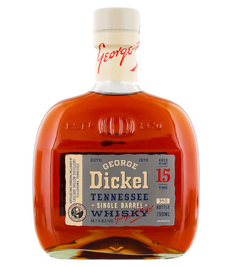 George Dickel 15 Years Old Single Barrel 0,75 ltr 48%