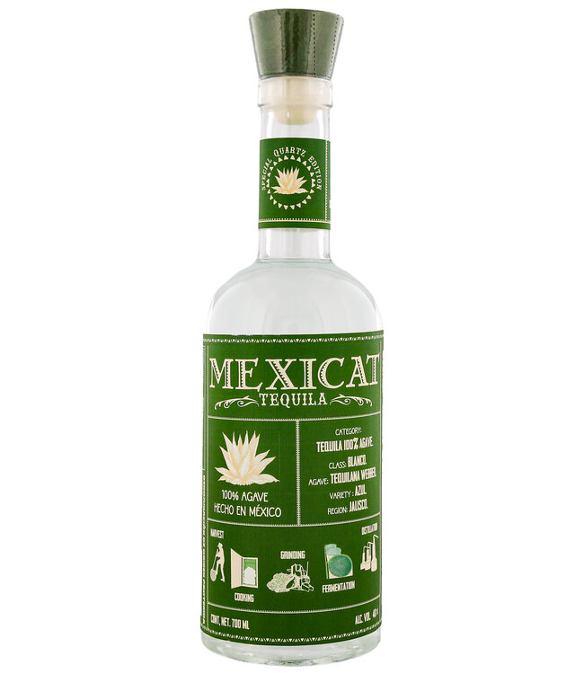Mexicat Tequila Blanco 0,70 ltr 40%