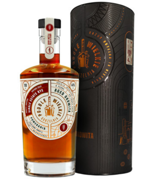 Podole Wilkie 5 Years Old Aged Okowita Rye Ex Tokaj Cask 0,70 ltr 48%