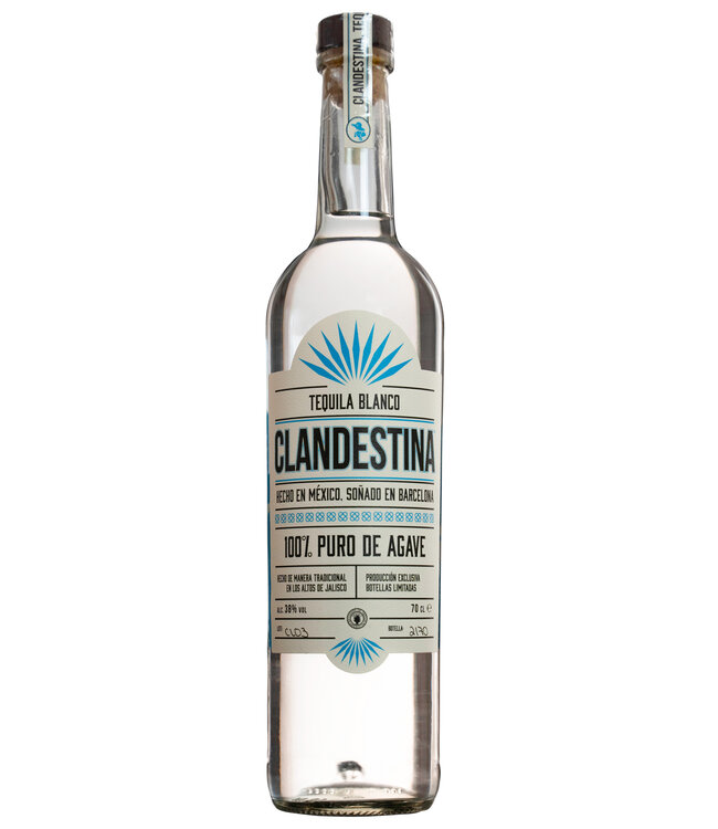 Clandestina Tequila Blanco 0,70 ltr 38%