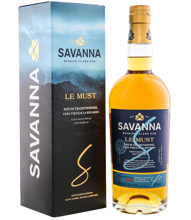 Savanna Le Must Rhum Traditionnel Batch No. 16.20.01 0,70 ltr 45%
