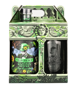 Michlers Old Bert Kingston Spiced Met Glas 0,70 ltr 40%