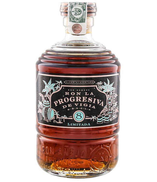 La Progresiva De Vigia 8 Years Old Limited Edition Rum 0,70 ltr 41%
