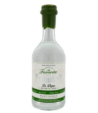 La Favorite Rhum Agricole Blanc La Digue 2020 0,70 ltr 52%