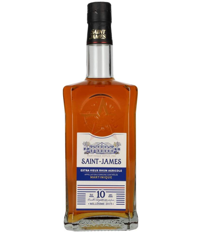 Saint James Extra Vieux Rhum Agricole Millesime 2015 0,70 ltr 42,5%