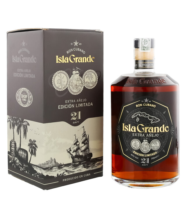 Isla Grande Ron Extra Anejo 21 Years Old Edicion Limitada 0,70 ltr 40%