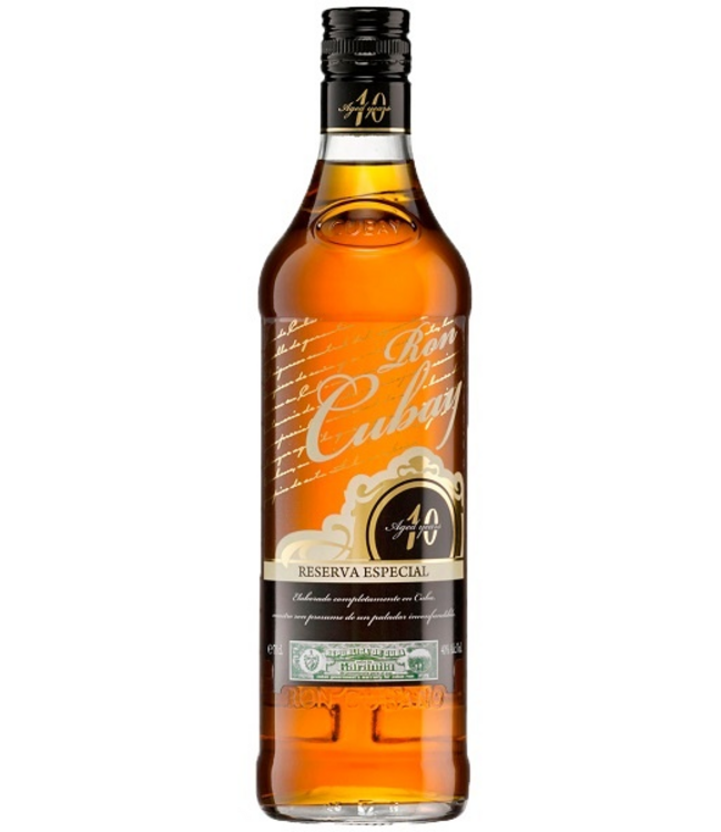 Ron Cubay Anejo Superior Reserva Especial 10 Years Old 0,70 ltr 40%