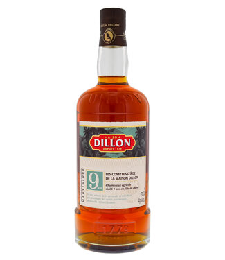 Dillon Rhum Vieux Agricole 9 Years Old 0,70 ltr 43%