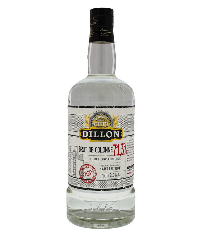Dillon Brut de Colonne Rhum Blanc Agricole 0,70 ltr 71,3%
