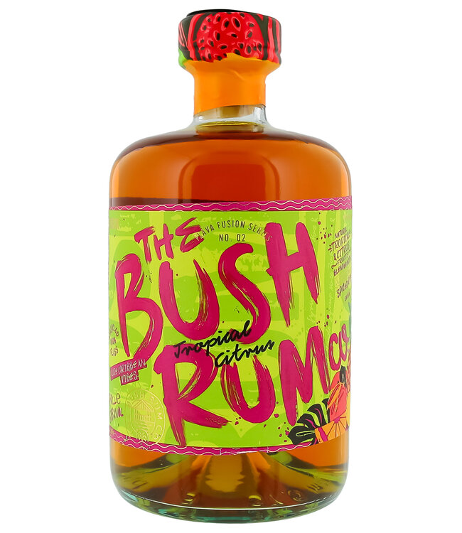 Bush Rum Tropical Citrus 0,70 ltr 37,5%