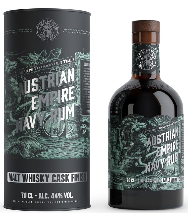 Austrian Empire Navy Rum Reserve Double Cask Malt Whisky 0,70 ltr 44%