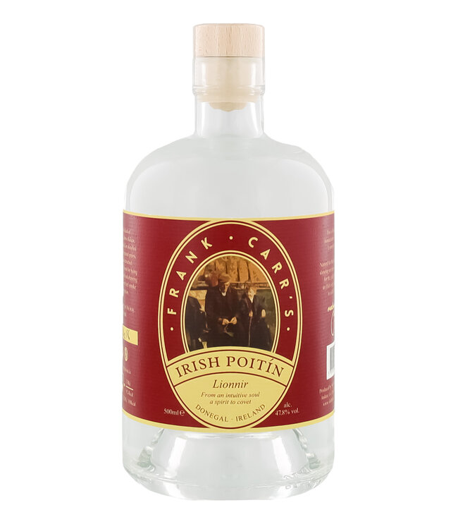 Frank Carrs Lionnir Irish Poitin 0,50 ltr 47,8%
