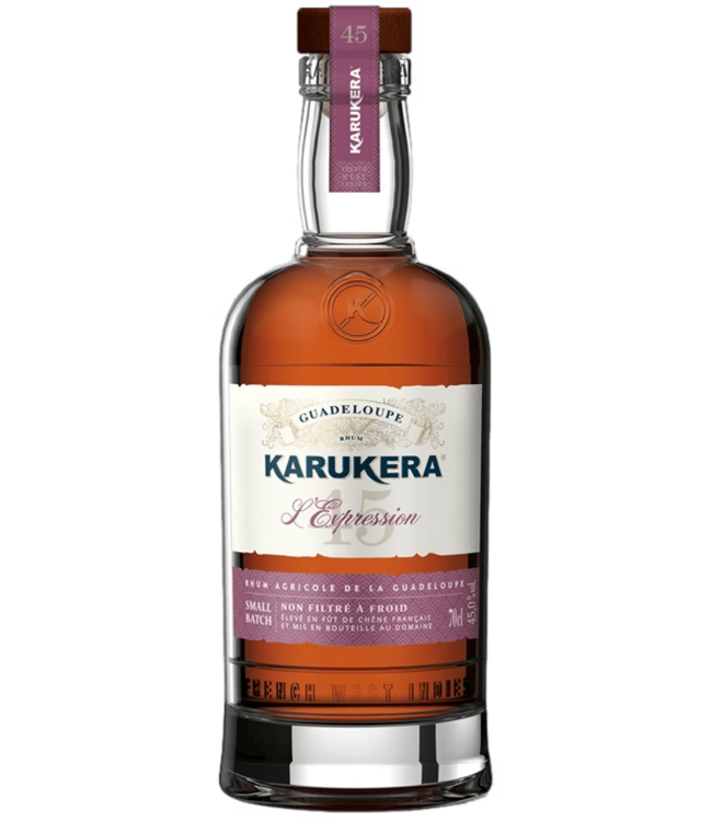 Karukera Rhum Agricole LExpression 45 Small Batch 0,70 ltr 45%