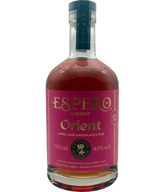 Espero Orient Angel Hair Style Chocolate Liqueur Limited Edition 0,70 ltr 40%