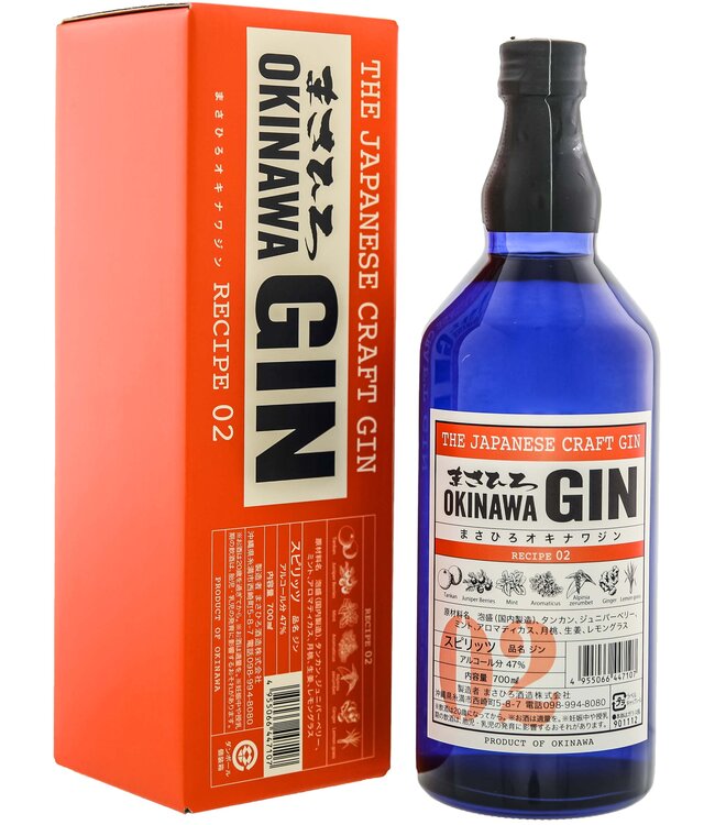 Okinawa The Japanese Craft Gin Recipe 02 0,70 ltr 47%