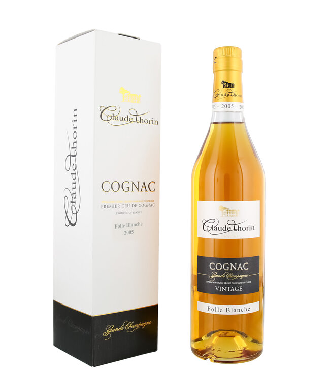 Claude Thorin Cognac Grande Champagne Folle Blanche 2005 0,70 ltr 40%