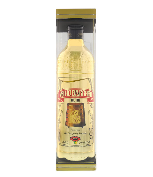 Velho Barreiro Cachaca Gold Deluxe 10Years Old 0,70 ltr 39%