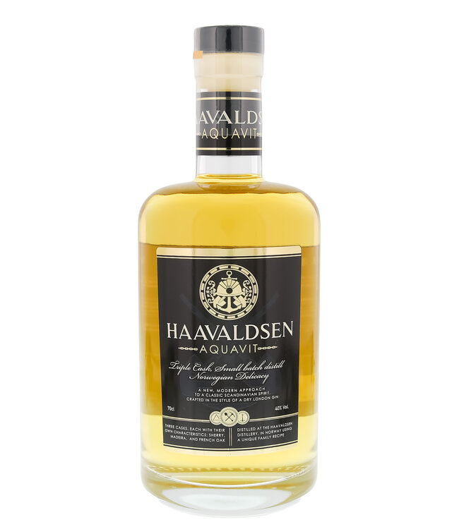 Haavaldsen Small Batch Triple Cask Aquavit 0,70 ltr 40%
