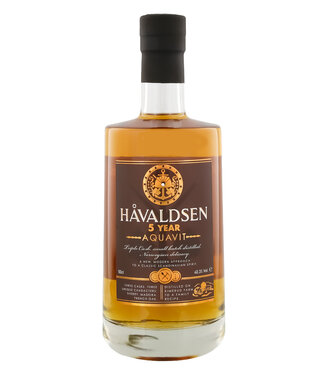 Haavaldsen Aquavit 5 Years Old Triple Cask 0,50 ltr 40,3%