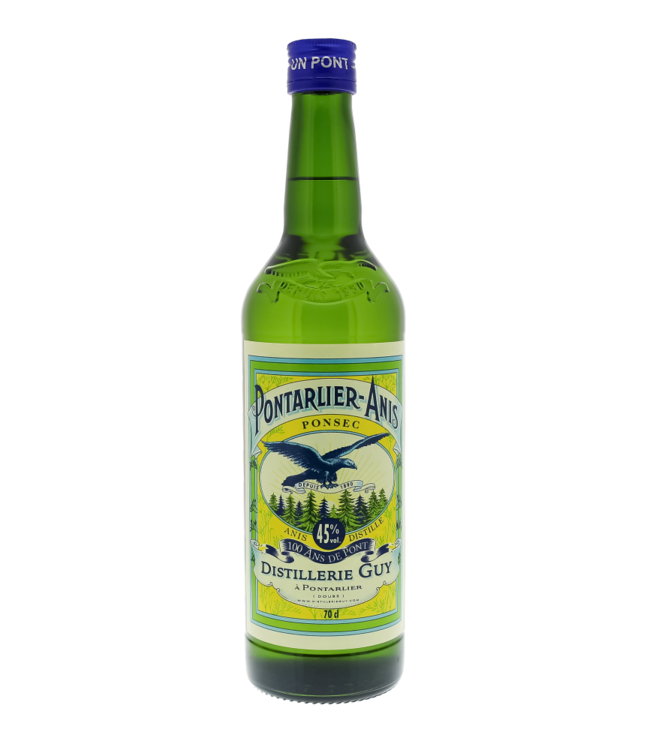 Distillerie Pierre Guy Pontarlier Anis Distille Ponsec 0,70 ltr 45%