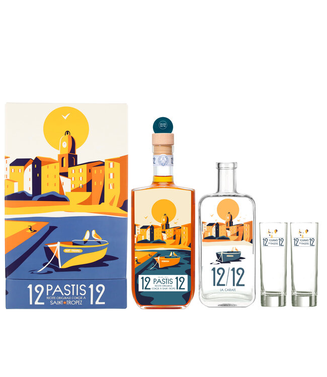 12/12 Pastis de Saint Tropez Vue Du Large 0,70 ltr 45%