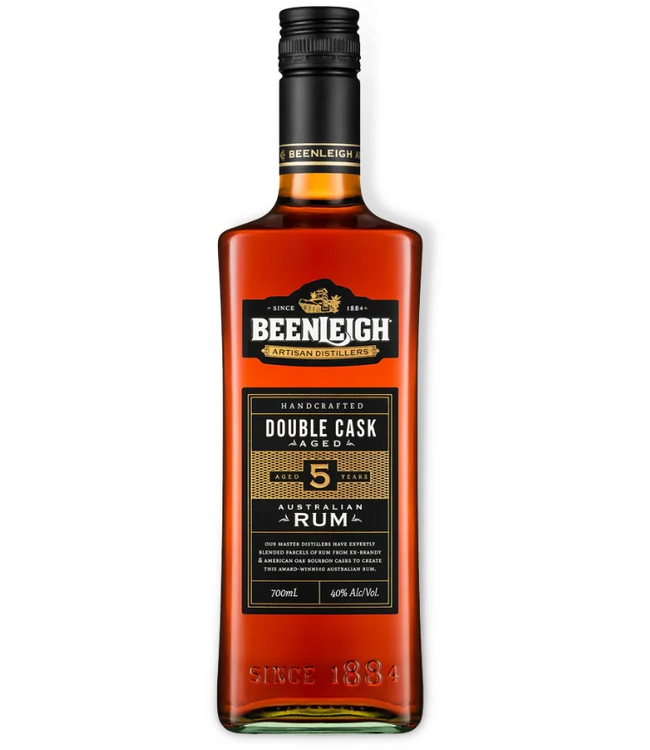 Beenleigh 5 Years Old Double Cask Solera Rum 0,70 ltr 40%